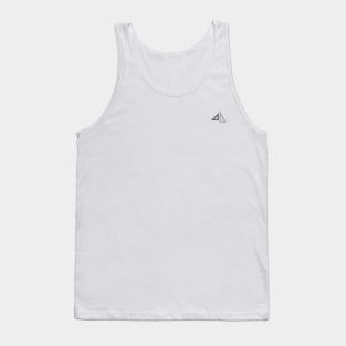 Set Squares - BW - Pocket Size Image Tank Top